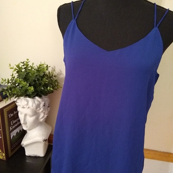 5/$25 Blue Strap Cami - Picture 1 of 2